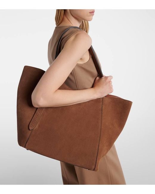 Cabas Archetipo Large En Daim Max Mara en coloris Brown