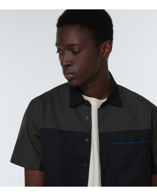 GR10K Hemd Aus Einem Baumwollgemisch in Black für Herren