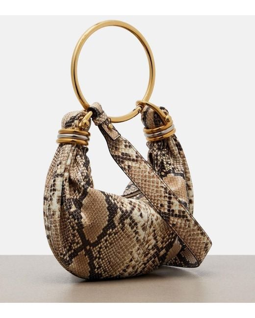 Chloé Metallic Bracelet Small Leather Top-Handle Bag