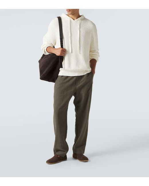 Commas Gray Straight Pants for men