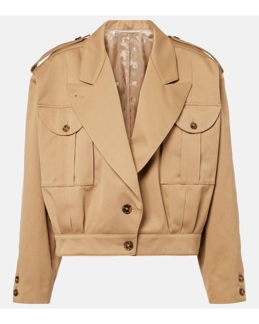 Blazé Milano Natural Cotton Bomber Jacket