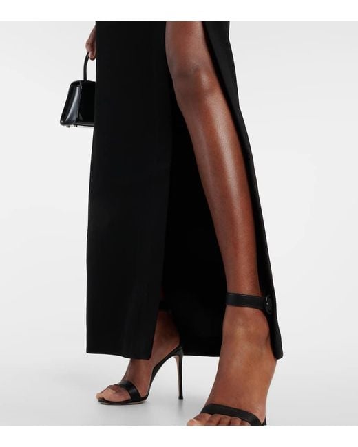Robe Longue Bianca A Ornements Rebecca Vallance en coloris Black