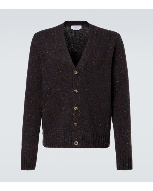 Gabriela Hearst Black Cashmere Cardigan for men