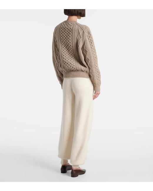 Jersey Eyre Aran De Cachemir Loro Piana de color Brown