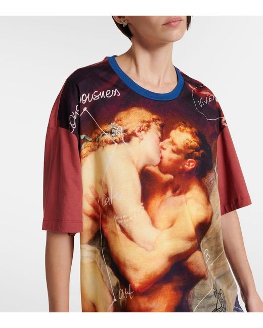 Vivienne Westwood Orange Kiss Cotton T-Shirt