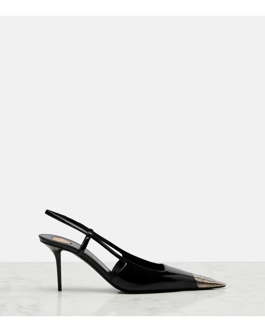 Saint Laurent Black Jeanne Pumps