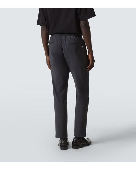 Dolce & Gabbana Gray Wool-Blend Straight Pants for men