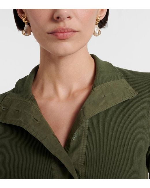 Gucci Metallic Ohrringe Interlocking G Mit Zierperlen