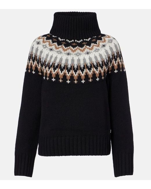Pull Ingrid En Jacquard De Cachemire Bogner en coloris Black