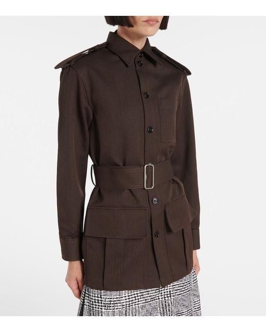 Burberry Black Wool Jacket