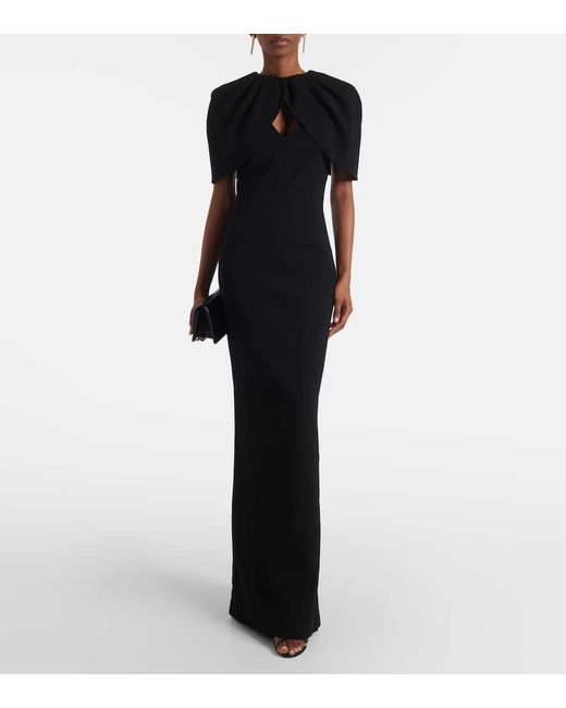 Rebecca Vallance Black Robe Cameron Aus Crepe