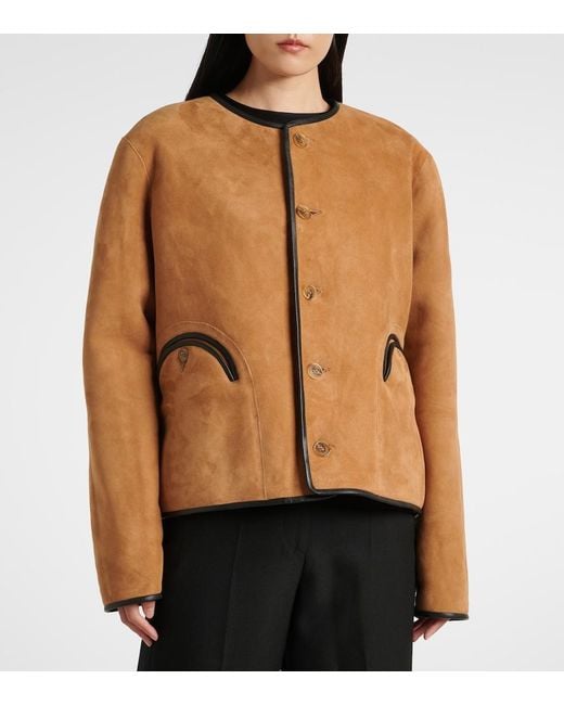 Blazé Milano Natural Gliss Reversible Shearling Jacket