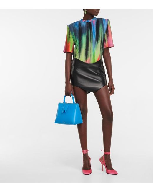 The Attico Multicolor Bella Cotton Jersey T-Shirt