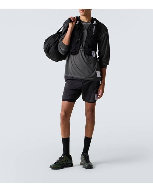 Satisfy Black X Hydrapak Vest And Flasks Set for men