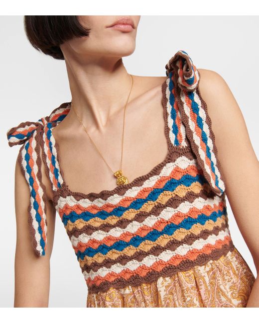ZIMMERMANN Devi Crochet Dress - Farfetch