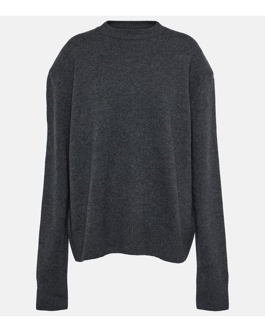 Frankie Shop Black Rafaela Wool And Cashmere Sweater