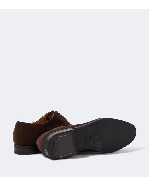 Church's Brown Consul R 2.0 Suede Oxford Shoes for men