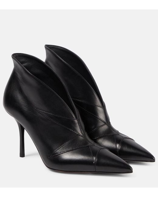 Alaïa Black Heeled Ankle Boots
