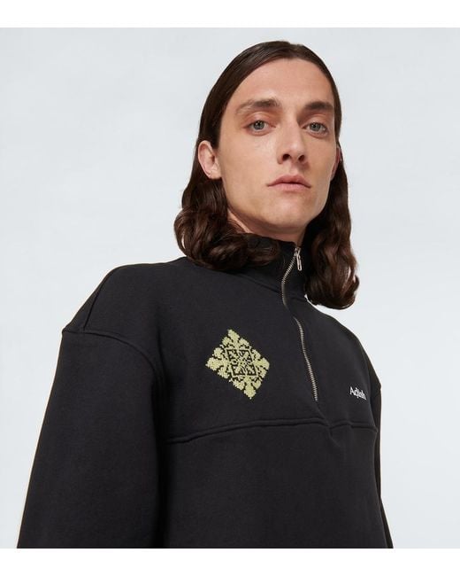 Sudadera De Algodon Con Logo Adish de hombre de color Blue