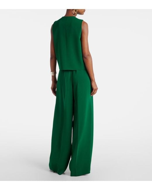 Max Mara Green Denver Cady Vest