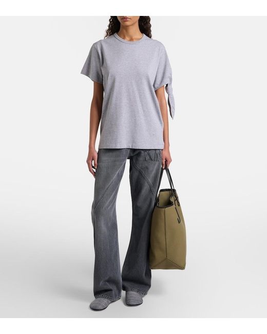 J.W. Anderson Gray Cotton Jersey T-Shirt