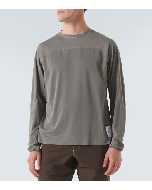 Satisfy Sweatshirt AuraLite in Gray für Herren