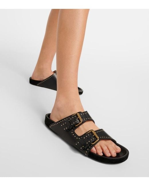 Isabel Marant Black Sandals