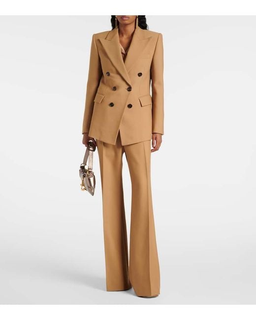 Pantaloni Flared di Chloé in Natural