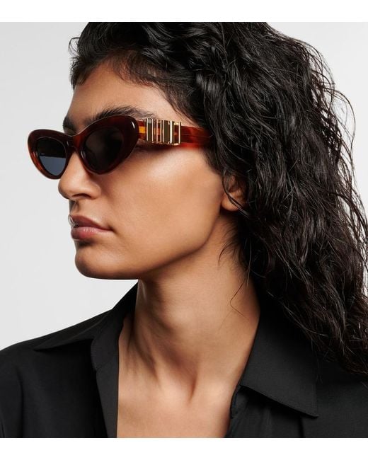 Loewe Blue Slim Cat-Eye Sunglasses