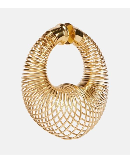 Alaïa Metallic Ohrringe Spiral