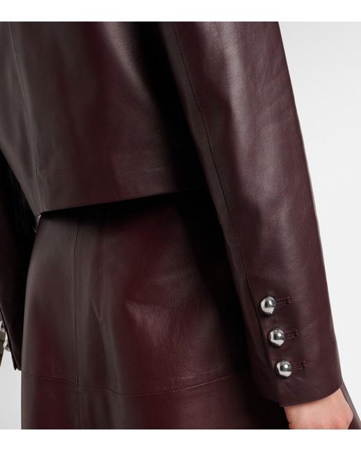 Altuzarra Brown Leather Jacket