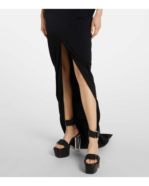 Abito Lungo Edfu di Rick Owens in Black
