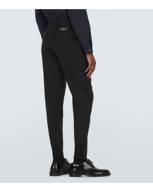 Undercover Blue Wool Tapered Pants for men