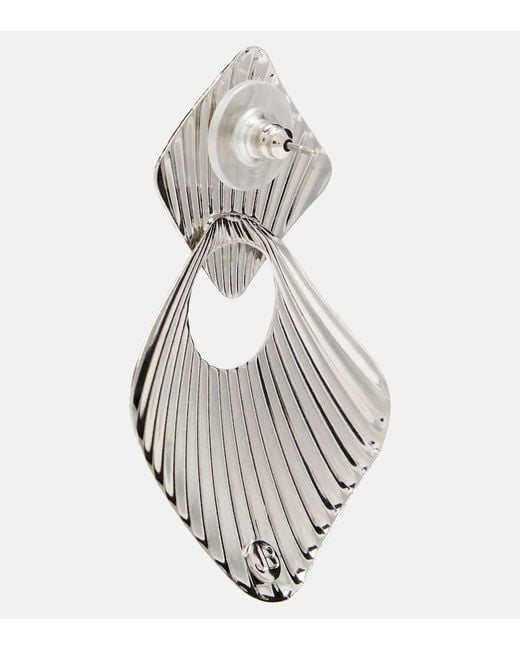 Pendientes Demetra Jennifer Behr de color Metallic