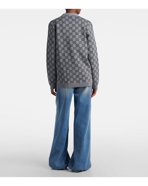 Cardigan di Gucci in Gray