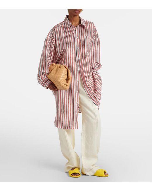 Bottega Veneta Yellow Blink Intrecciato Leather Slides
