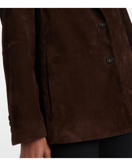 Vince Brown Suede Blazer
