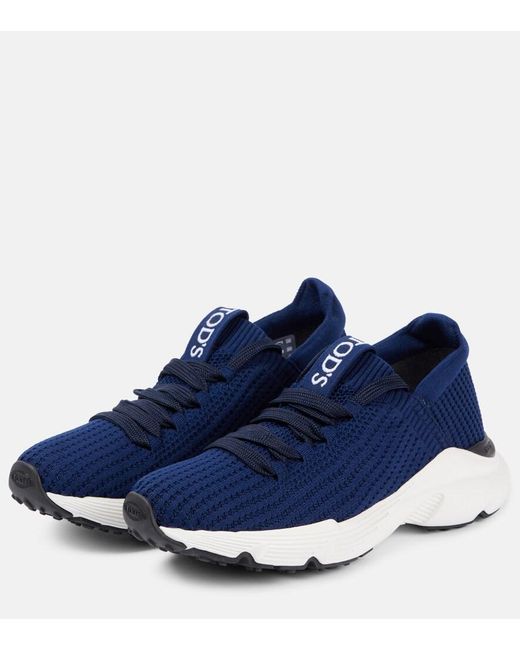 Baskets En Maille Tod's en coloris Blue