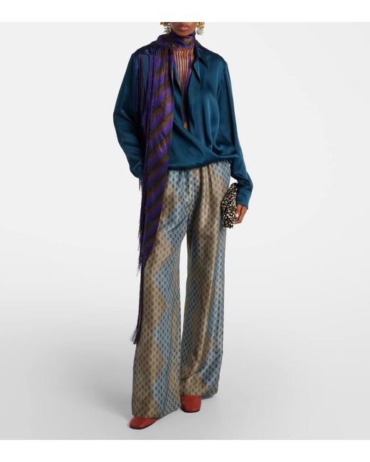 Dries Van Noten Red 75 Leather Ankle Boots