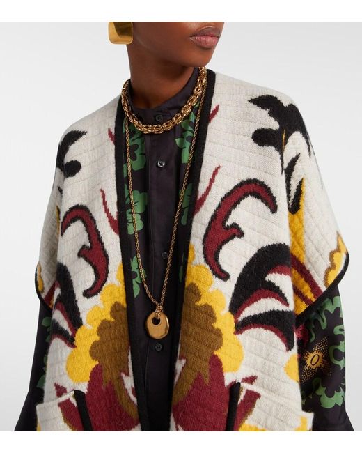 LaDoubleJ Multicolor My Power Patterned Cape