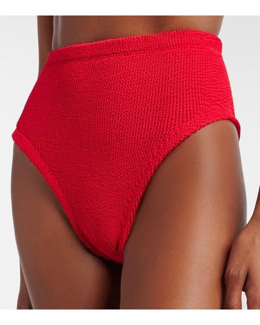 Hunza G Red Nadine Bikini