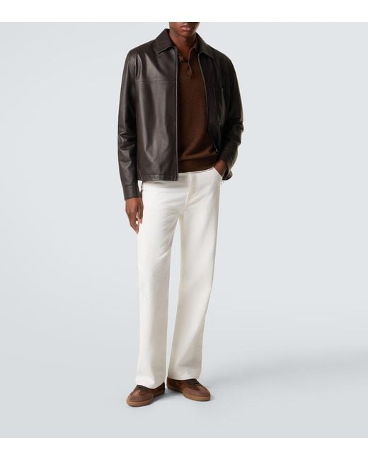 Tod's Brown Tabs Leather And Suede Sneakers for men