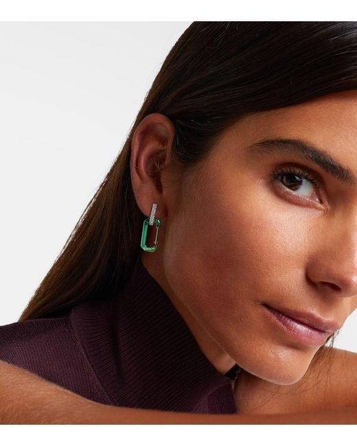 Orecchino Singolo Chiara di Eera in Green