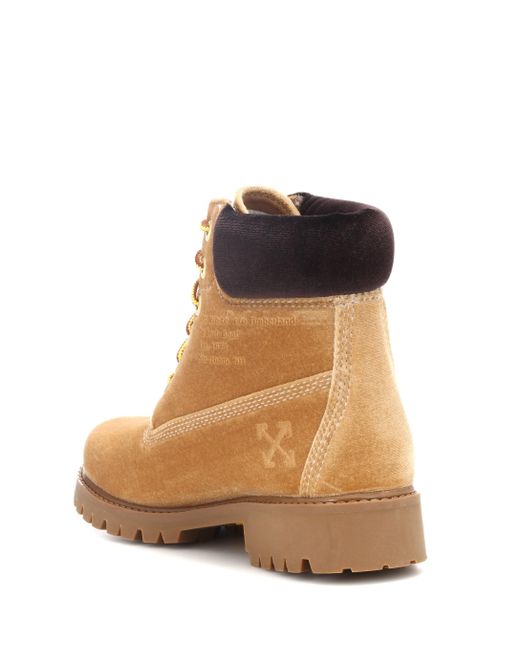 timberland off white boots