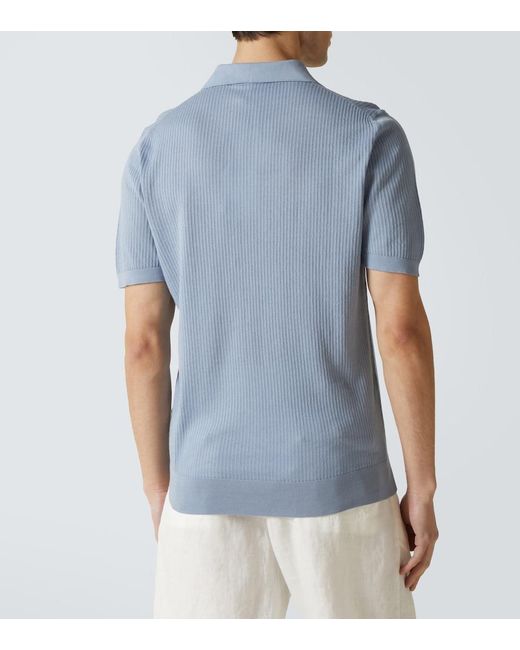 Polo di Fedeli in Blue da Uomo