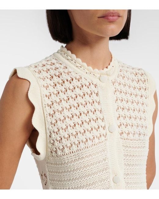 Eres Natural Aurora Crochet Top