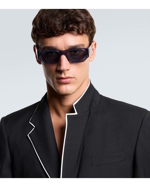 Fendi Eckige Sonnenbrille Ff Squared in Blue für Herren
