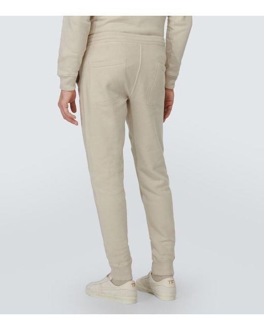 Tom Ford Natural Cotton Sweatpants for men