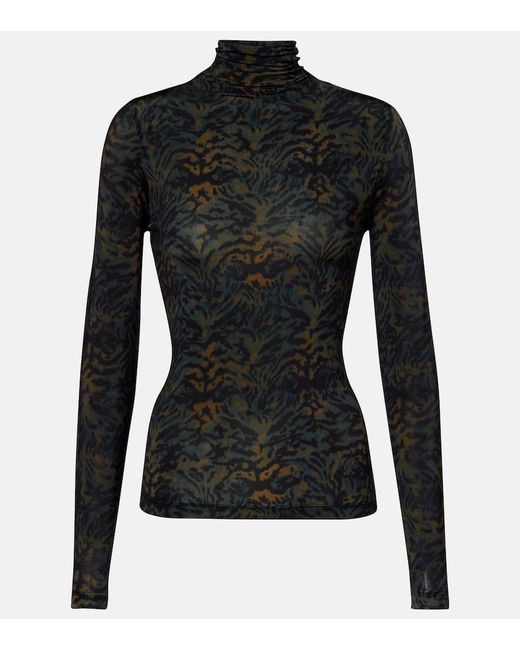 Ulla Johnson Black Top Aurelia Aus Jersey