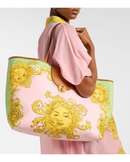 Shopper Large di Versace in Yellow